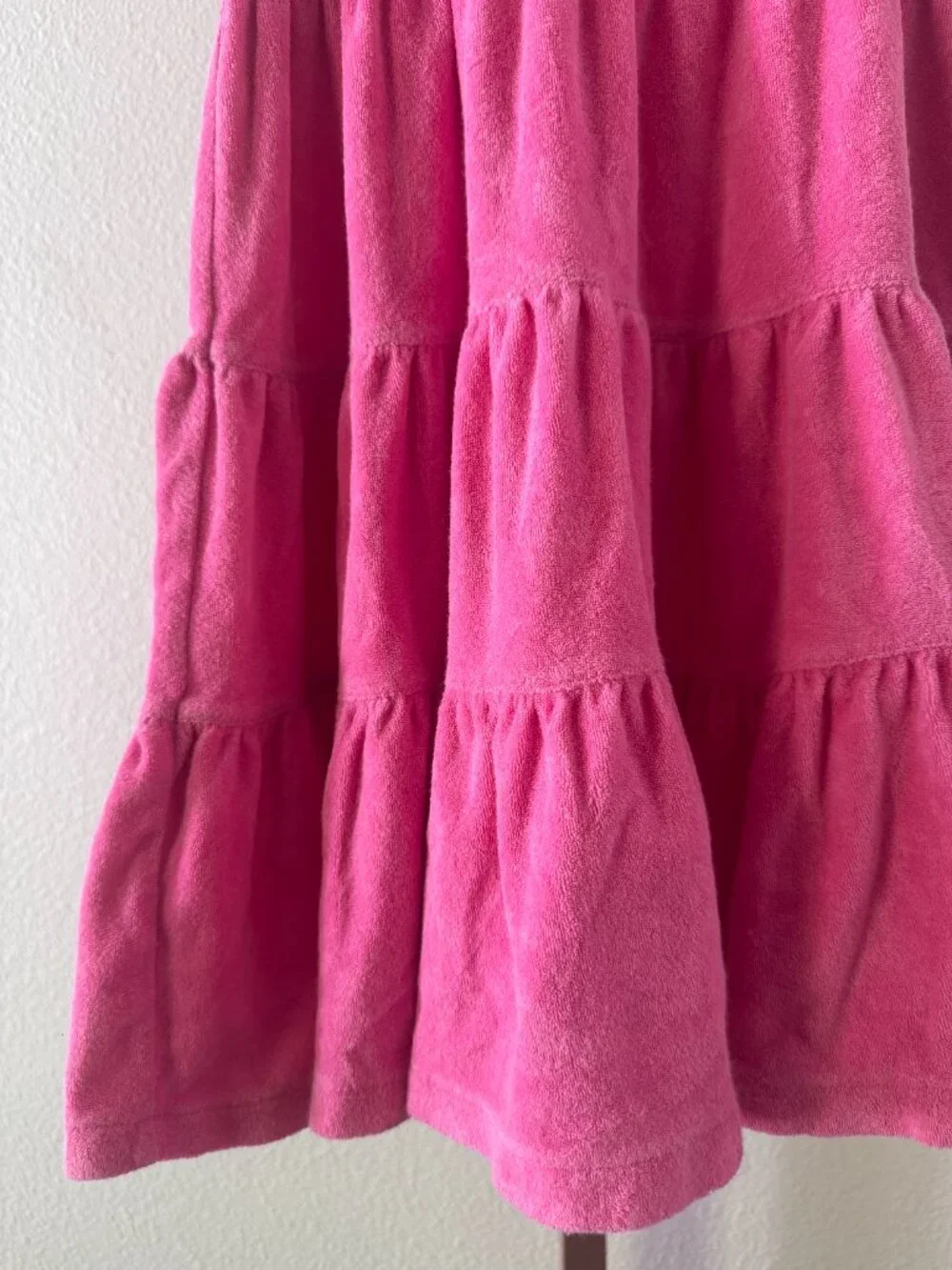 Polo Ralph Lauren Girls Terry Cloth Cover Up Dress Pink Size 5